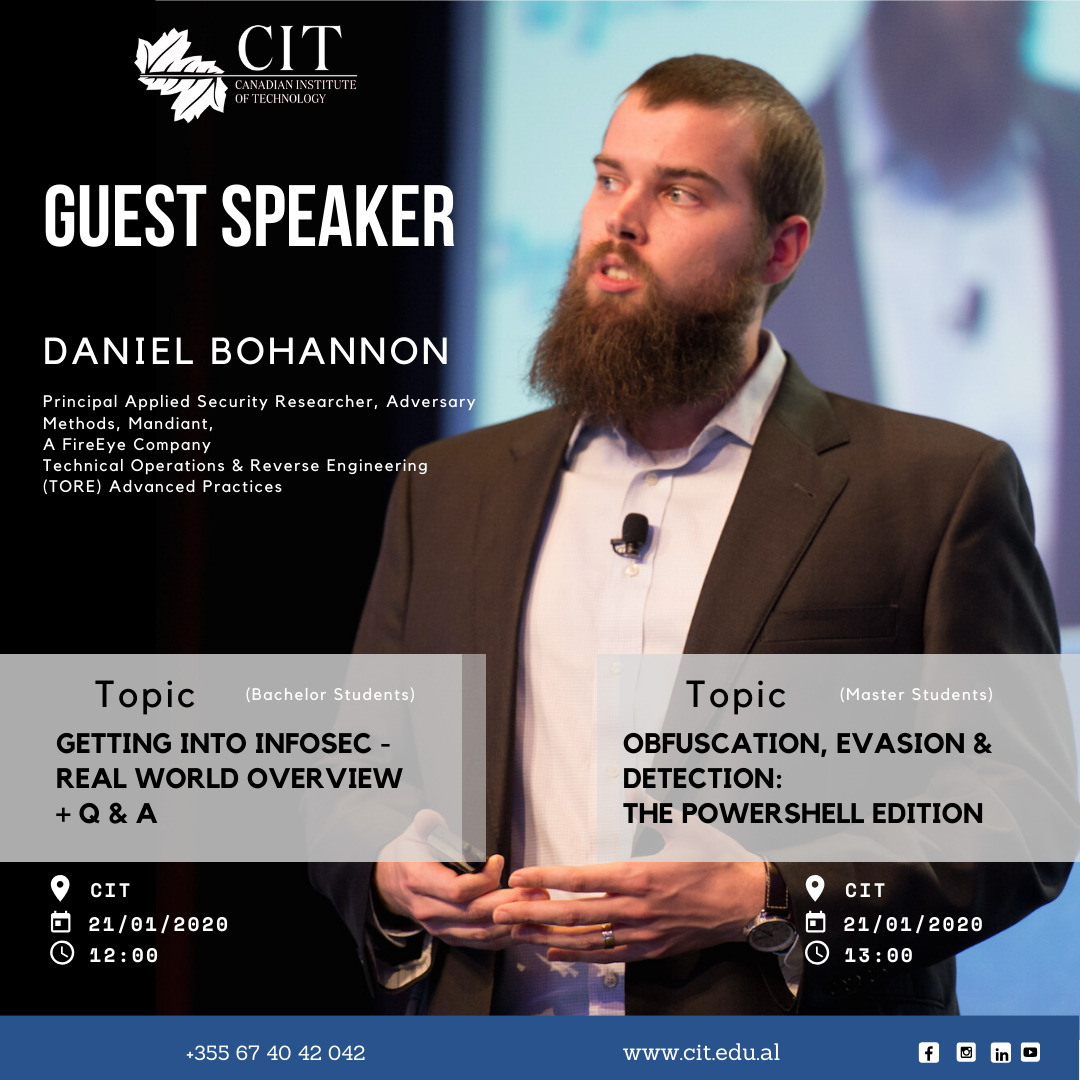 Folësi i ftuar ndërkombëtar Daniel Bohannon