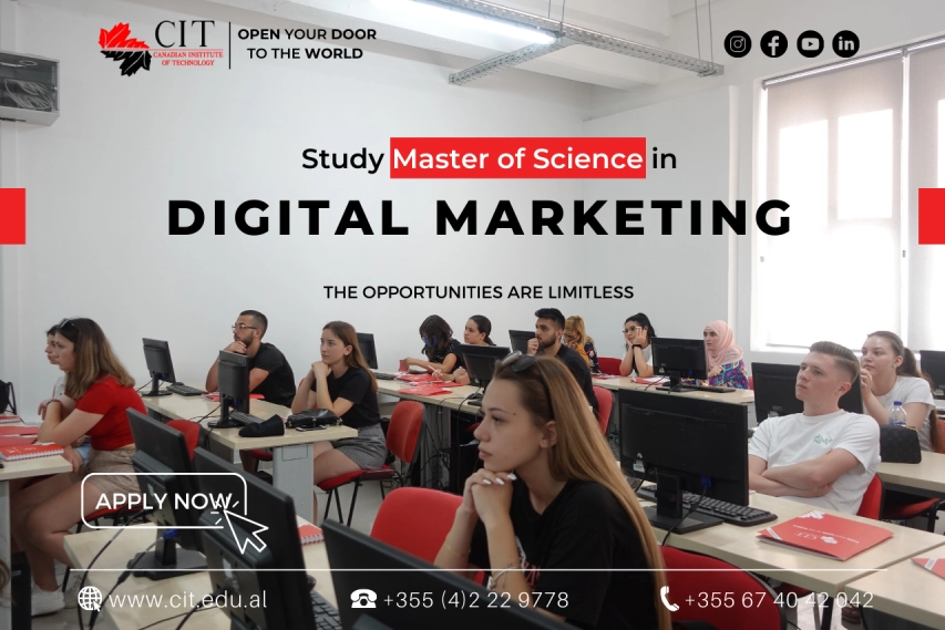 Master në Marketing Dixhital (Digital Marketing)