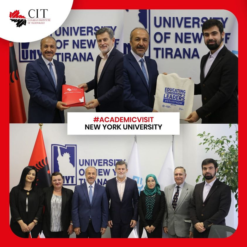 Një vizitë akademike në Universitetin e Nju Jorkut Tiranë (UNYT)