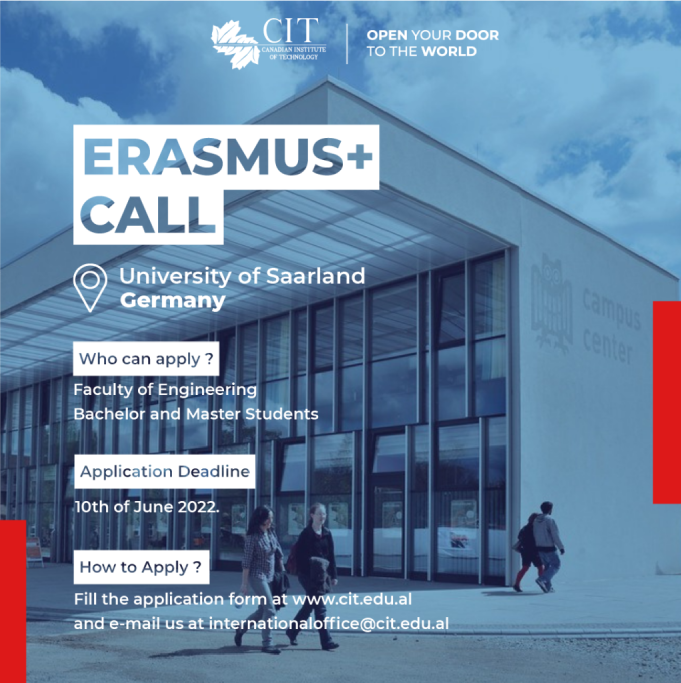 Thirrje e hapur Erasmus+