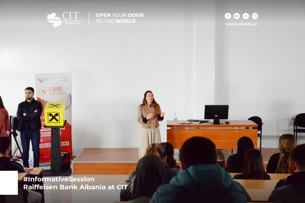 mundësitë që Raiffeisen Bank u ofron studentëve të CIT